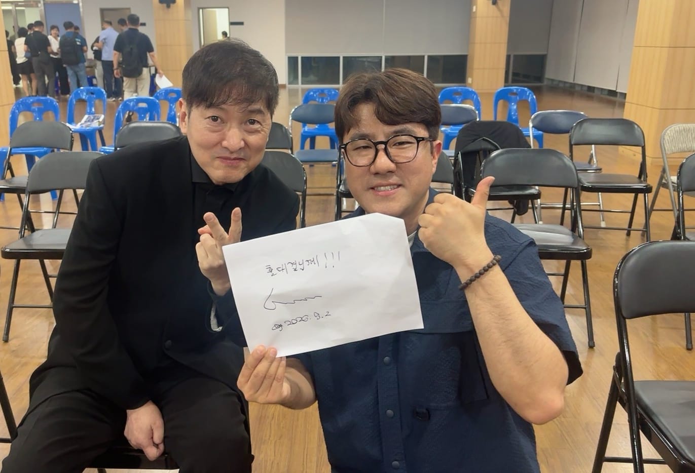 이훈 피아니스트와 홍대겸 선생님